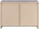 Coaster® Enoch Grey Driftwood 2-Door Accent Cabinet-3