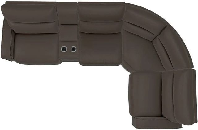 La-Z-Boy® Maddox Sable Reclining Sectional with Custom Layout Options-2