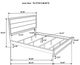 Coaster® Watson 4-Piece Gray Oak California King Bedroom Set-2