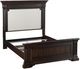 TOV Furniture Stamford Brown/Cream King Upholstered Panel Bed-4