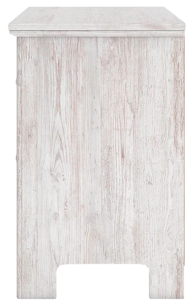 Signature Design by Ashley® Makidern Whitewash Nightstand-4