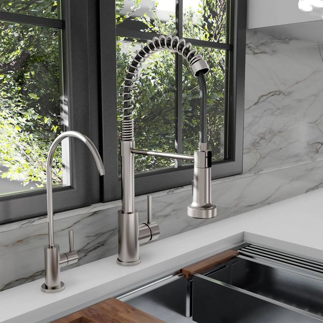 ZLINE Core Palisades Brushed Nickel Single Handle Drink Faucet-4