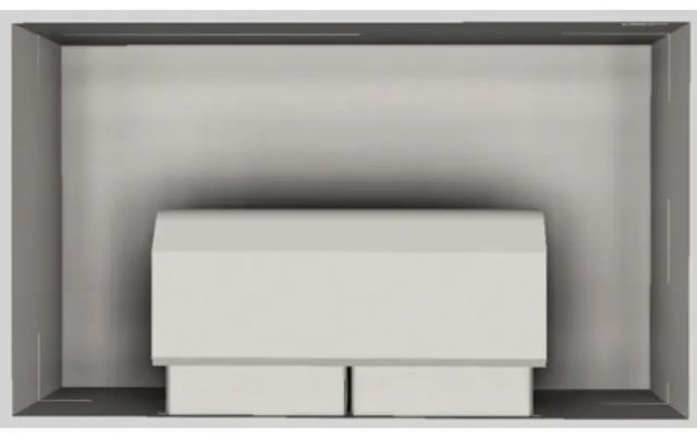 Vent-A-Hood® 36" Stainless Steel Contemporary Wall Mounted Range Hood-3