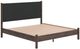 Signature Design by Ashley® Pamytta Brown King Upholstered Panel Platform Bed-1