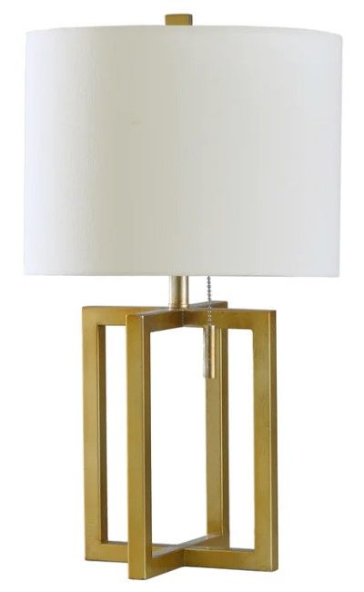 OGS-TL97 Table Lamp BLACK, GOLD, & WHITE main image 1