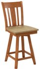 John Thomas Furniture® Customizable Select San Remo 24" Swivel Counter Stool-1