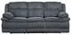 Homelegance® Goodland Dark Gray Double Manual Reclining Sofa-2