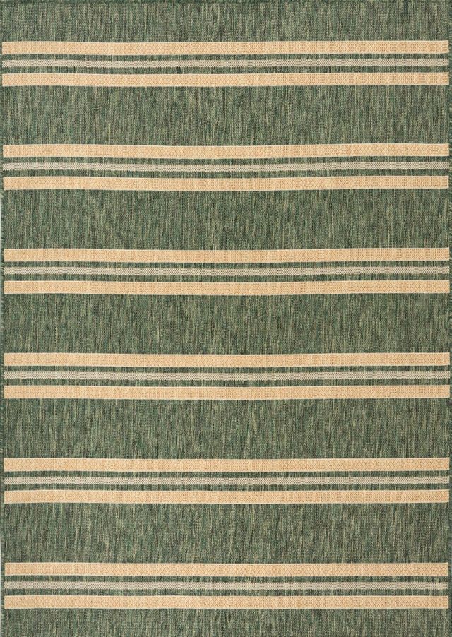 Nourison Home™ Horizon Green 5'x7' Style 5 Area Rug-0