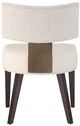 Universal Explore Home™ Loleta Dark Walnut/Endurance Sand Dining Side Chair-3