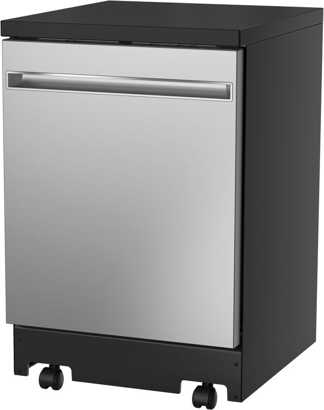 GE® 24" Stainless Steel Portable Dishwasher-6