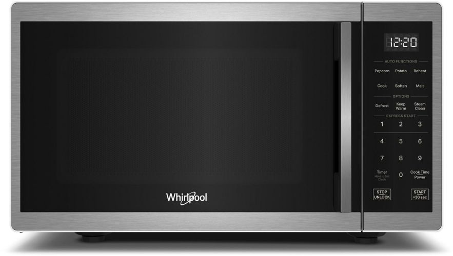 Whirlpool® 0.9 Cu. Ft. Stainless Steel Countertop Microwave