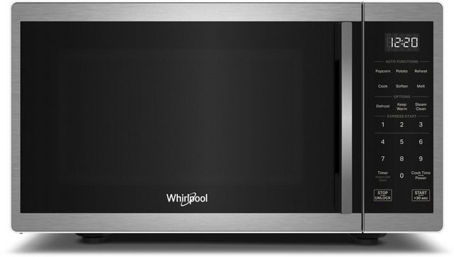 Whirlpool® 0.9 Cu. Ft. Stainless Steel Countertop Microwave-0