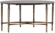 Furniture Classics Pasadena Charcoal Stone Top Coffee Table with Gold Base-1