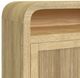 Elements International Ridgemont Natural 82" TV Console without Fireplace Insert-4