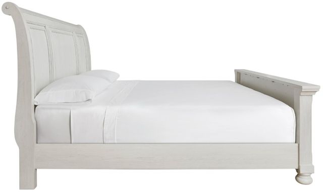 Signature Design by Ashley® Robbinsdale Antique White California King Sleigh Bed-3