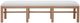 Legacy Classic Today's Traditions Natural Hickory/Porcelain Dining Bench-1