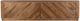 International Furniture Direct Balam Stained Brown Queen Platform Bed Footboard with Rails-0