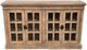 Million Dollar Rustic Courtland Brown Console-0