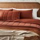 Magnolia Home by Joanna Gaines Cloud Rustic Clay Cotton Throw-3