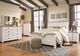 Signature Design by Ashley® Willowton 4-Piece Whitewash Queen Panel Bed Set-5