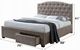 ACME Furniture Denise Mink Eastern King Upholstered Storage Panel Bed-2