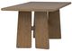 Flexsteel® Lyra Sierra Brown Rectangular Dining Table-2