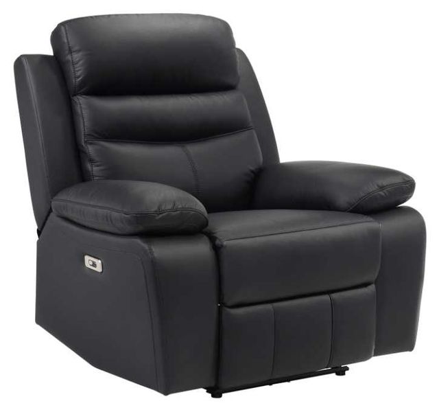 Homelegance® Hancock Black Power Recliner-0