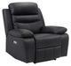 Homelegance® Hancock Black Power Recliner-0