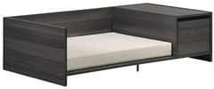Progressive® Furniture Bruno Dark Gray/Off-White Pet Bed with Cushion