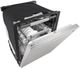 LG 24'' Printproof™ Stainless Steel FlushFit™ Top Contol Built-In Dishwasher with QuadWash Pro™-4