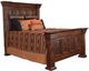 Horizon Home® Marquis Brown Queen Panel Bed-0