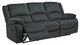 Signature Design by Ashley® Draycoll Slate Manual Reclining Sofa-3