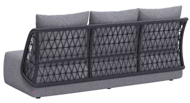 Zuo® Modern Mekan Gray Aluminum Fabric Outdoor Sofa-4