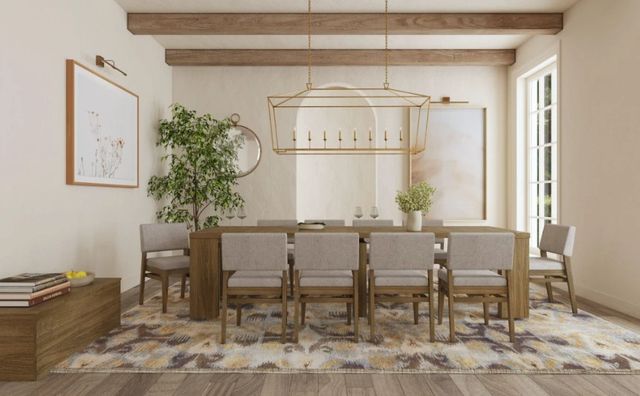 Intercon Flex Sandbar Oak Dining Table-1