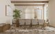 Intercon Flex Sandbar Oak Dining Table-1