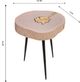 TOV Furniture Timber Pink and Brass Side Table-3