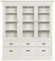 Hammary® Structures White Triple Storage Display-0