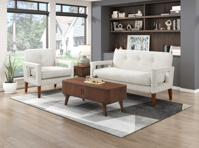 Homelegance® Belfort Beige Accent Chair-1