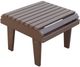 Nature's Best Furniture Customizable Polyethylene Outdoor Ottoman-0