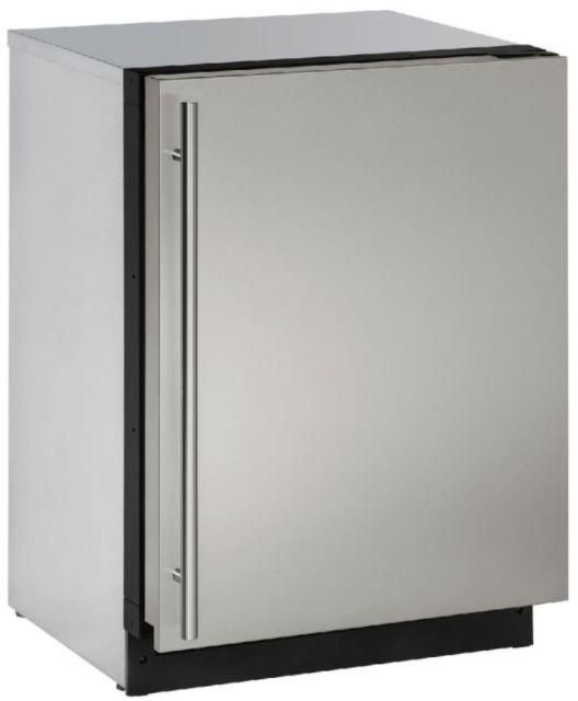 U-Line® Modular 3000 Series 4.9 Cu. Ft. Stainless Steel Compact Refrigerator-0