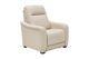Drew & Jonathan Home Newport Almond Leather Recliner with Power Headrest-0