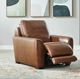 Liberty Furniture Blake Venetian Honey Leather Dual Power Recliner-3