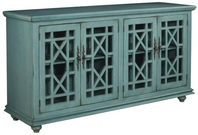 Martin Svensson Elegant Teal Entertainment Console-0
