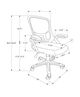 Monarch Specialties Inc. Black on Black Mesh Multi-Position Office Chair-3