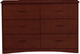 Mazin Furniture Rowe Dark Cherry Dresser-0