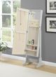 Coaster® Yvonne Dove Grey Storage Jewelry Cheval Mirror-2