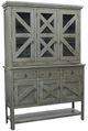 American Heartland Manufacturing Rustic 57" Buffet Hutch and Base-0