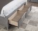 Furniture of America® Regulus 4-Piece Gray Queen Bedroom Set-3