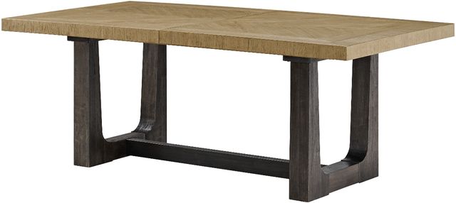 Emerald Home Sutton Place Caramel Dining Table with Cocoa Base-4