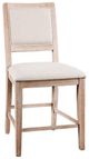 Furniture of America® Orbetello 2-Piece Distressed Natural Counter Chair Set-0